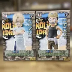 ワンピース 2種 DXF GRANDLINE CHILDREN サンジ ウソップ