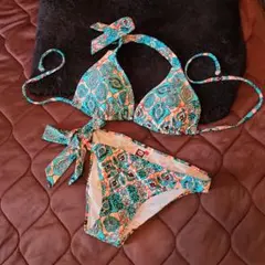 ROXY/ロキシー 水着/ビキニ ブルー系 サイズMのサムネイル