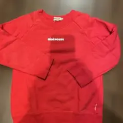 miki HOUSE レッド トレーナー 110サイズ