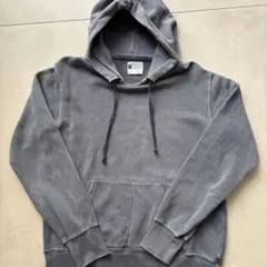 Champion プリティラン　復刻グレー 後付けフード付きパーカー M