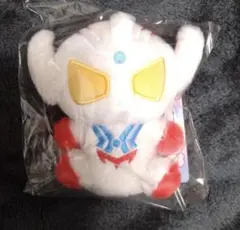 タイガ　ウルトラマン　ふわふわ　お座り　ぬいぐるみ　m78