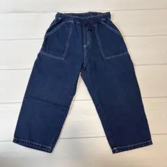 DC デニムブルー ストレートパンツ 110