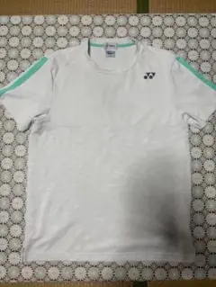 YONEX バドミントンシャツ ホワイト/ミント