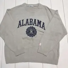 最終値下げ★JaVa ジャバコラボ★アメカジフロッキープリントニット　大きいXL