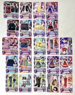 【超美品】アイカツ　カード　25枚まとめ売り　セクシー　紫吹蘭　プレミアムレア付