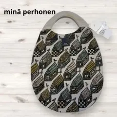 美品 ミナペルホネン village エッグバッグ mina perhonen egg bag -village- - ミナペルホネン正規取扱店 | anmikunpe