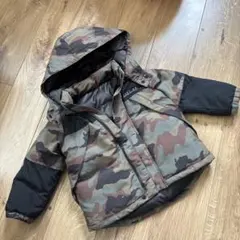 BREEZE 迷彩柄 ダウンコート サイズ110