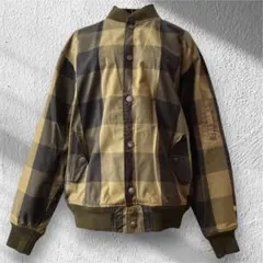 WOOLRICH チェック ブルゾン 短丈 90s グランジ アメカジ 春秋
