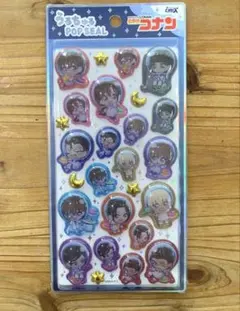 正規品　名探偵コナン　うるちゅるポップシール