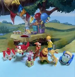 チョコエッグ　ディズニー　くまのプーさん 他 フィギュア8点セット　未開封あり