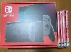 美品】Nintendo Switch グレー ポケモンソフト2本セット 完品 - メルカリ