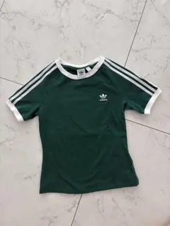 adidas Originals 半袖 Tシャツ グリーンのサムネイル