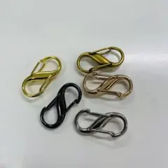 A-0321 バッグ用 調節器具 メタル バックル チェーン サイズ調節 5色