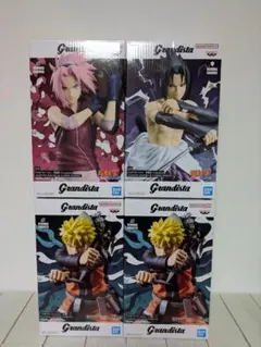 NARUTO　ナルト疾風伝　Grandista　春野サクラ　うちはサスケ　ナルト