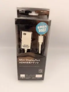 新品未使用ミヨシMini DisplayPort - HDMI 変換アダプタBのサムネイル