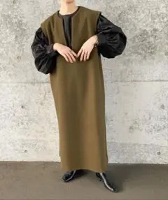 ロングベスト ロングワンピース