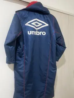 umbro フード付きネイビー ロングコート150