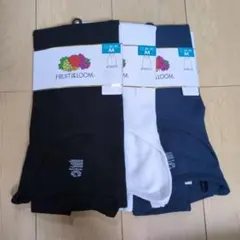 【M】3枚組 FRUIT OF THE LOOM ワッフル タンクトップのサムネイル