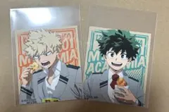 ヒロアカ 緑谷出久・爆豪勝己 ステッカー