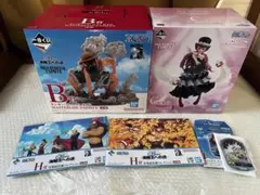 最終価格　一番くじ　ワンピース　B賞　ルフィ　ギア2 C賞　ペローナ　アクレクト