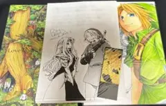 ２冊　漫画 ゼルダの伝説 Love storY Ⅰ IIブロッコリー子 しおり 2冊 漫画 ゼルダの伝説 Love storY Ⅰ IIブロッコリー子 しおり