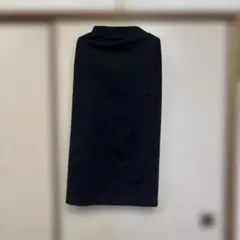UNIQLOタイトロングスカート スリット入り　ブラック　Mサイズ