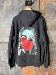 AIE カードコバーンprinted swaat parka song21