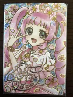 ひみつのアイプリ　映画　特典　ひまり　入場者プレゼント　箔押し　サイン