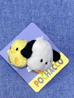 ポチャッコ　マスコットPTホルダー　サンリオ古いレトロ