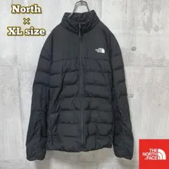 ノースフェイス　中綿ジャケット　ブラック　メンズXL