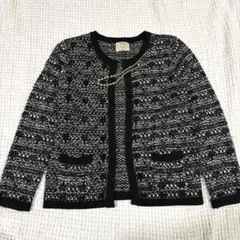 トッコクローゼット　ツイード長袖カーディガン　tocco closet Mサイズ