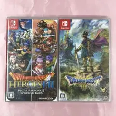 【送料無料】Switch ドラゴンクエスト3 ヒーローズ1・2 セット