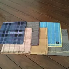 紳士 ブランドハンカチ6つセット