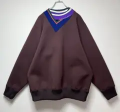 kolor 21aw ダンボールクルーネックスウェット kolor ダンボールスウェット 21aw