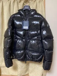 25AW【新品】HERNO ヘルノ グロス ボンバー ダウンジャケット 黒 50 