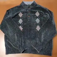 Rinaldi アーガイル柄 ニットセーター