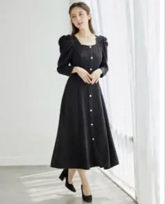 【期間限定値下げ】tocco closet ラメツイードワンピース