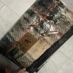 BEVERLY HILLS POLO CLUB チェック柄ブランケット