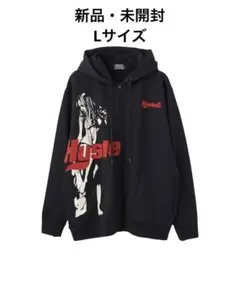 ヒステリックグラマー_HYSTERIC TIMES パーカー ブラック