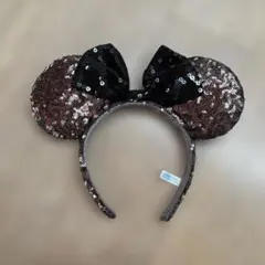 ディズニー　カチューシャ　スパンコール　ミニーのサムネイル
