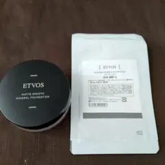 ETVOS マットスムースミネラルファンデーション #35と詰替え３gセット