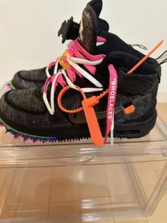 Off-White × Nike Air Force 1 Mid "Black"
