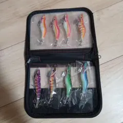 エギ 8個セット 収納ケース付き