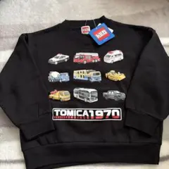 トミカ 車両プリント トレーナー 110 新品未使用