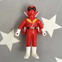 【当時物】ゴレンジャー アカレンジャー ソフビのサムネイル