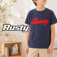 Rusty キッズ Tシャツ 150 綿100 洗い替え 子供服 夏服