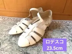 RODESKO ロデスコ グルカサンダル 白 37 23.5のサムネイル