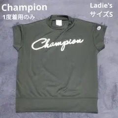 Champion　チャンピオン　ゴルフ　レディース　モックネック　ブラック　S