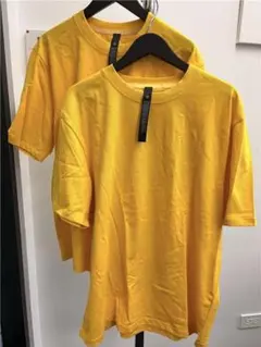 【新品】lululemon コットンTシャツ イエローセット　Sサイズ＆Lサイズ