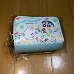 【フォロー割実施中】新品 未開封 クレヨンしんちゃん コインケース 水色